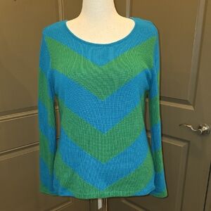 Liz Claiborne Teal Knit Sweater